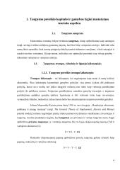 Taupymo poveikis kapitalo ir gamybos lygiui 4 puslapis