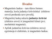 Elektromagnetizmas ir elektros srovė 16 puslapis
