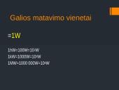 Elektrinė galia ir mechaninė galia 7 puslapis