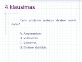 Elektros srovės darbas (testas) 15 puslapis