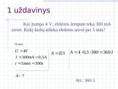 Elektros srovės darbas (testas) 8 puslapis