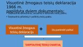 Žmogaus teisės – laisvės ir taikos pamatas 13 puslapis