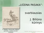J. Biliūno ,,Liūdna pasaka"
