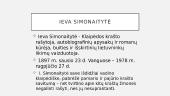 Klaipėdos krašto rašytoja Ieva Simonaitytė 2 puslapis