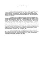 Spektaklio ,,Marti'' recenzija