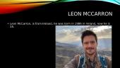 Pristatymas apie pasaulio keliautoją Leon McCarron 2 puslapis