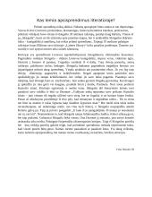 Kas lemia apsisprendimus literatūroje?