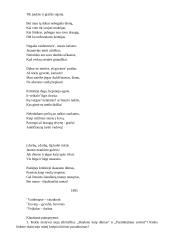 Maironis. Pavasario balsai 18 puslapis