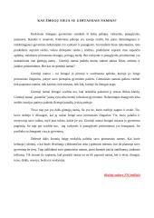 Kas žmogų sieja su gimtaisiais namais