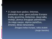 Jurgis Savickis, jo gyvenimas bei kūryba 15 puslapis