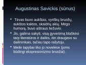 Jurgis Savickis, jo gyvenimas bei kūryba 18 puslapis