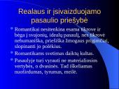Romantizmo epocha Lietuvoje ir pasaulyje 12 puslapis