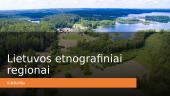 Lietuvos etnografiniai regionai
