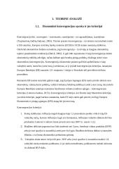 Ekonomikų konvergencijos būtinumas kuriant valiutų sąjungą 3 puslapis