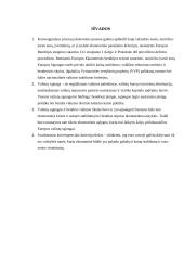 Ekonomikų konvergencijos būtinumas kuriant valiutų sąjungą 8 puslapis