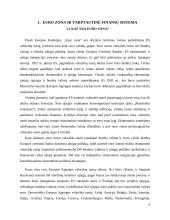 Euro zonos vaidmuo tarptautinėje finansų sistemoje 3 puslapis