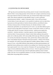 Europos centrinių bankų sistemos pinigų  politikos įgyvendinimo problemos 5 puslapis