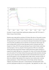 Europos centrinių bankų sistemos pinigų  politikos įgyvendinimo problemos 6 puslapis