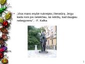 Francas Kafka ir jo kūryba 2 puslapis