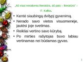 Francas Kafka ir jo kūryba 9 puslapis