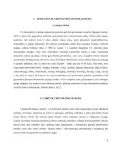 Euro valiutos vaidmuo tarptautinėje finansų sistemoje 3 puslapis