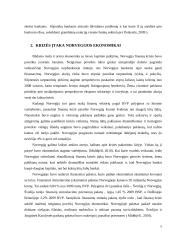 JAV būsto paskolų krizės įtaka Norvegijos finansiniam sektoriui 4 puslapis