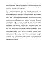 Kam lietuvai reikalingi užsienio valiuotos rezervai Lietuvai prisijungus prie Euro zonos 9 puslapis