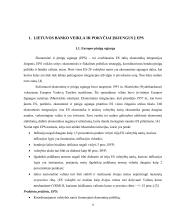 Lietuvos banko pokyčiai Lietuvai įsijungus į Europos pinigų sąjungą 3 puslapis
