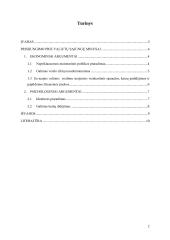 Prisijungimo prie valiutų sąjungų minusų identifikavimas