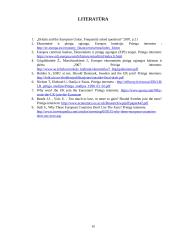 Neprisijungimo prie Europos pinigų sąjungos priežastys (Danija, Švedija ir Jungtinė Karalystė)  9 puslapis