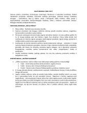 Balio Sruogos pagrindiniai darbai