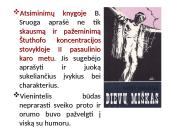 Siužetas, veikėjai Dievų miškas 2 puslapis