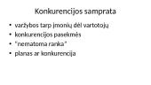 Konkurencijos samprata ir rūšys 3 puslapis