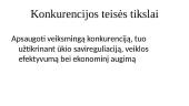 Konkurencijos samprata ir rūšys 9 puslapis