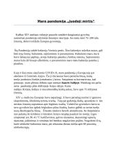 Maro pandemija „Juodoji mirtis“