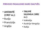 Pirmas pasaulinis karas 1914-1918 3 puslapis