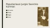 Jurgio Savickio biografija 5 puslapis