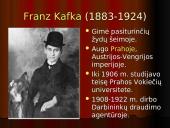 Franz Kafka „Metamorfozė“ (1915)  3 puslapis