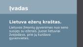 Lietuvos ežerai. Kilmė ir paplitimas 3 puslapis
