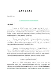 Barokas ir Sarbievijus