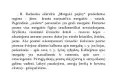 H. Radausko eilėraščio "Mergaitė pajūry" nagrinėjimas
