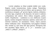 H. Radausko eilėraščio "Mergaitė pajūry" nagrinėjimas 2 puslapis