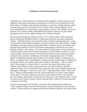 Tautiškumo svarba lietuvių literatūroje