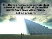 Dešimt dalykų, kurių Dievas neklaus tą dieną 10 puslapis