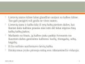 Lietuvių kalbos ryšiai su kitomis kalbomis  3 puslapis