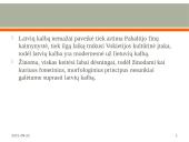 Lietuvių kalbos ryšiai su kitomis kalbomis  5 puslapis