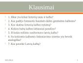 Lietuvių kalbos ryšiai su kitomis kalbomis  8 puslapis