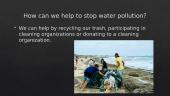 Environmental problem. Water pollution  9 puslapis