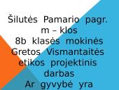 Ar gyvybė yra stebuklas? 