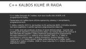 C++ kalbos kilmė ir raida  3 puslapis